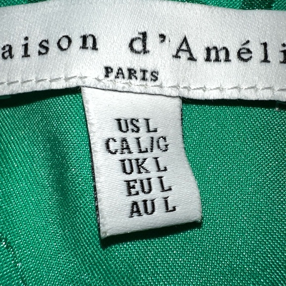 Anthropologie Madison d’Amélie Faux Wrap Tie Blouse - Picture 9 of 11